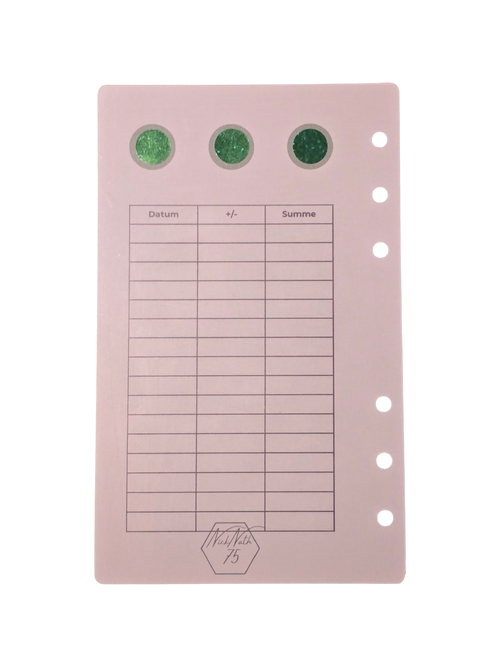 Anju – Rubbel-Spar-Challenge zum Einheften