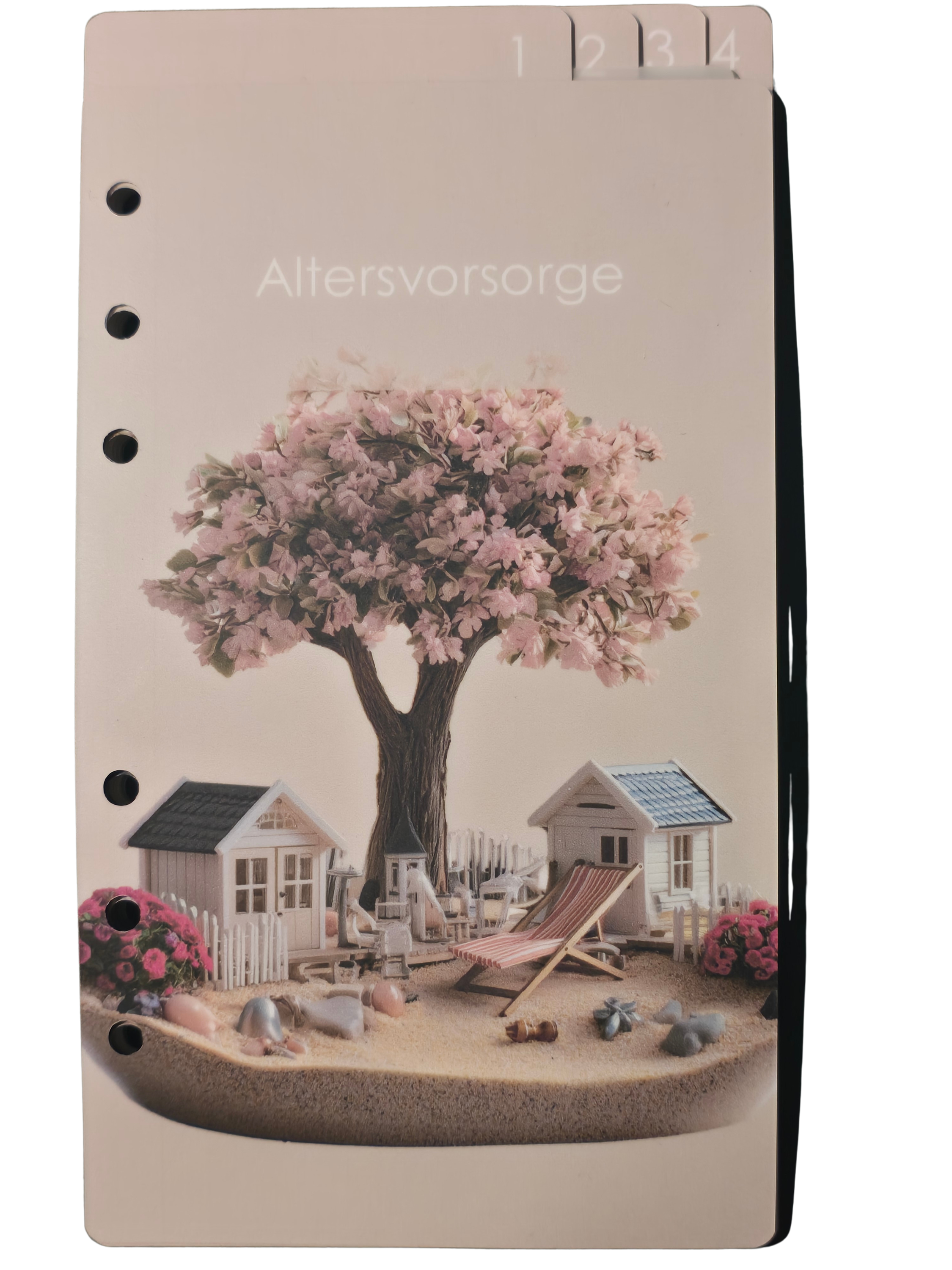 Altersvorsorge 4er Register mit 4 Umschlägen A6