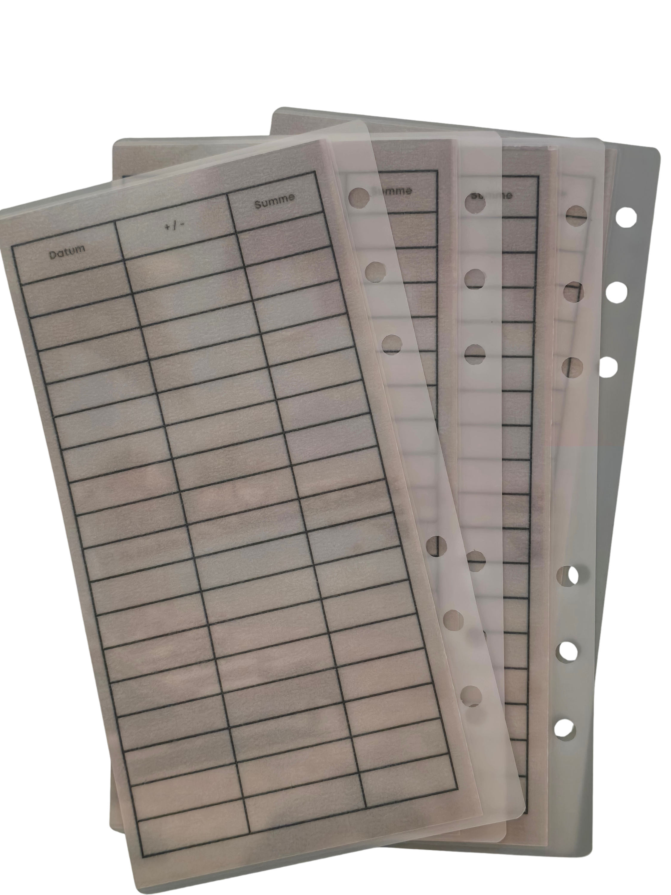 Urlaub 4er Register mit 4 Umschlägen A6 (Kopie)