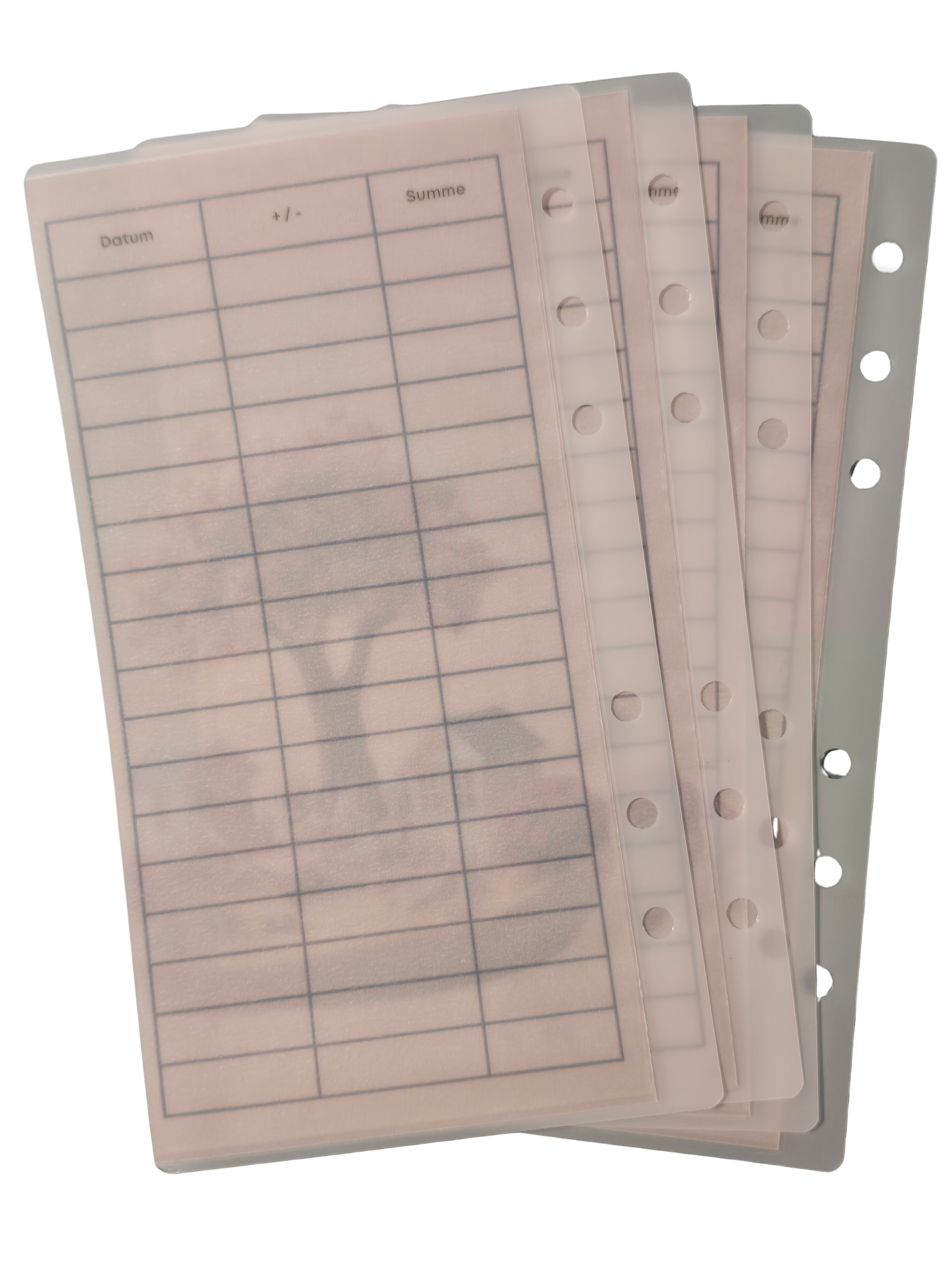 Altersvorsorge 4er Register mit 4 Umschlägen A6