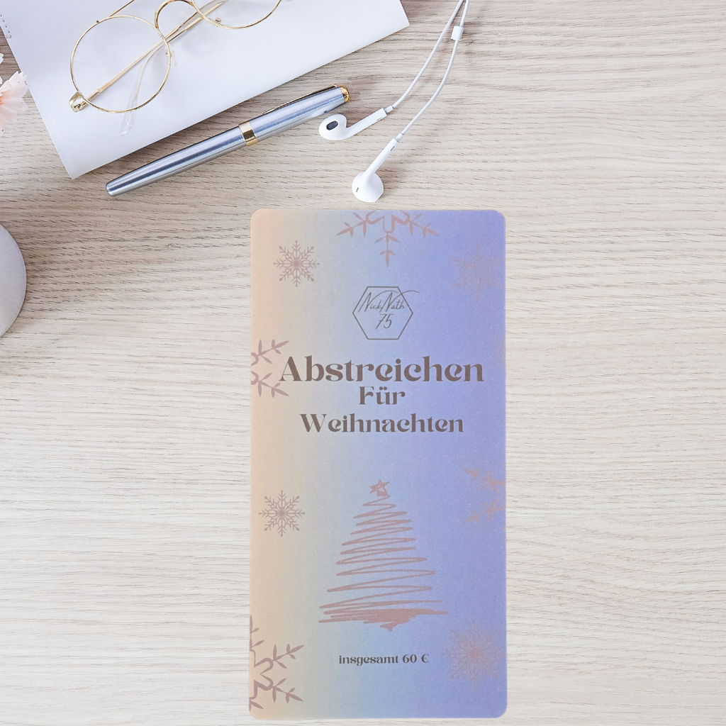 A6 Spar-Challengeset "Für Weihnachten"