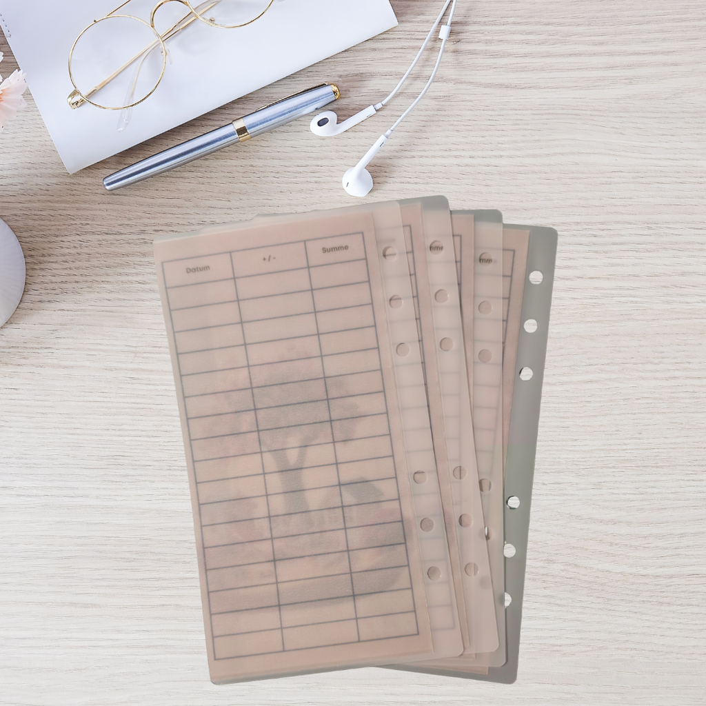 Altersvorsorge 4er Register mit 4 Umschlägen A6