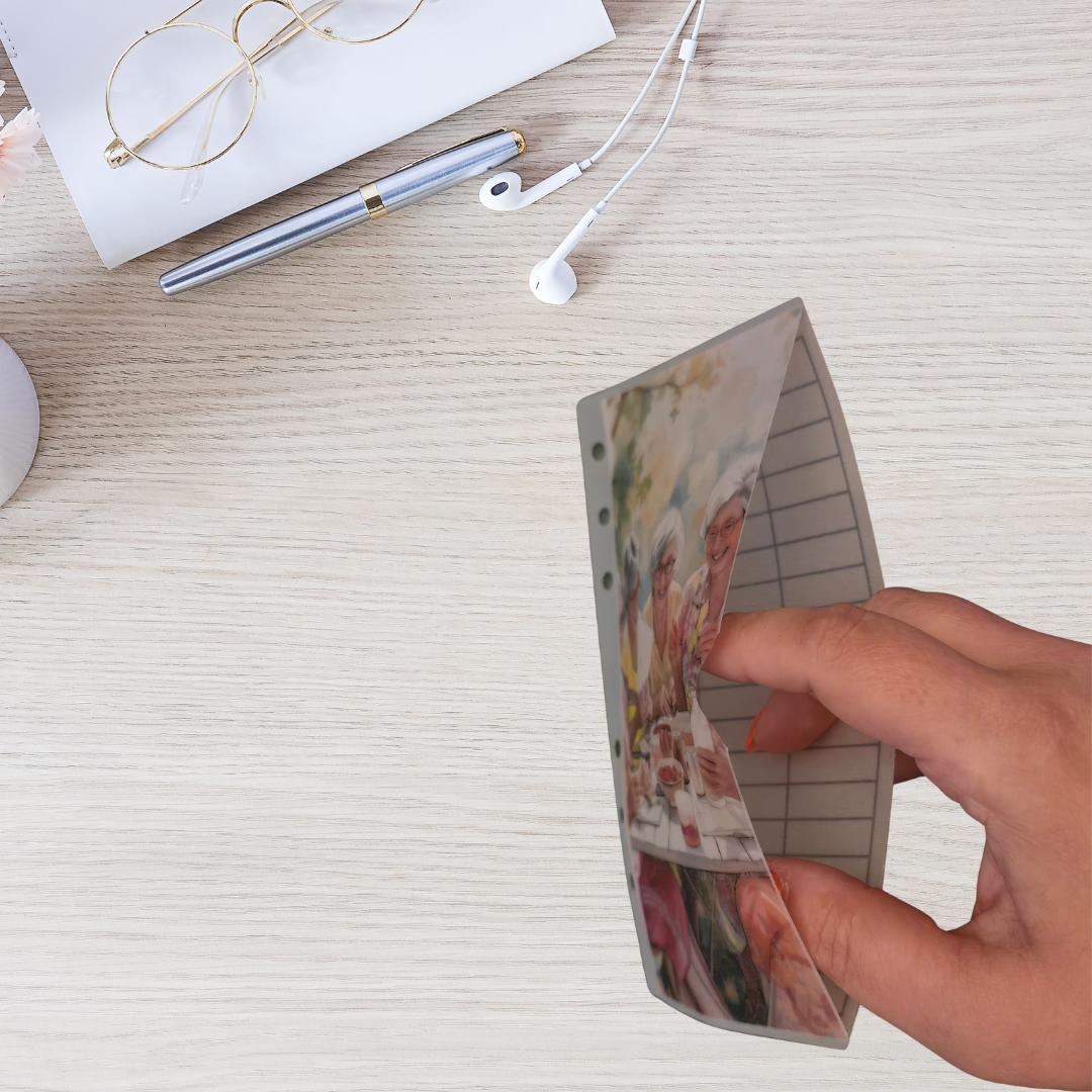 Altersvorsorge bunt 4er Register mit 4 Umschlägen A6