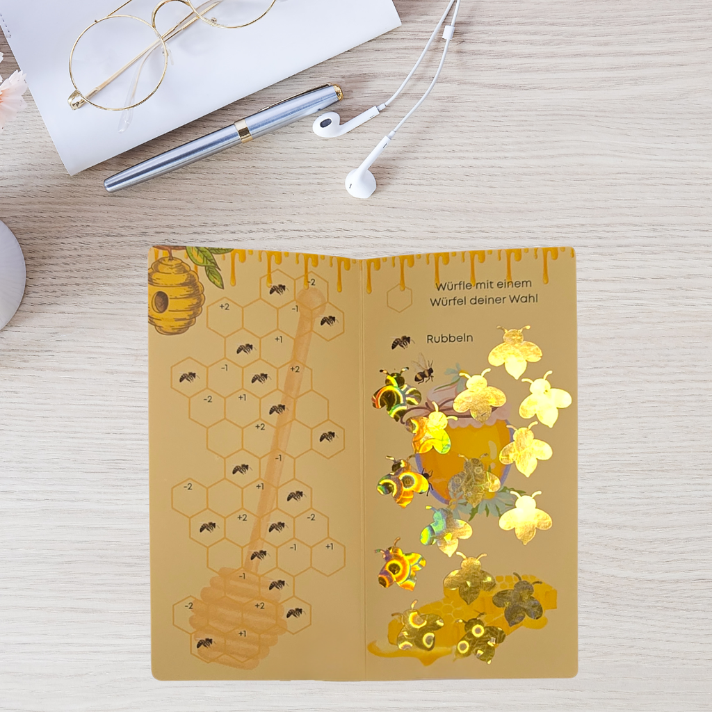 Bees 2er Klappkarte