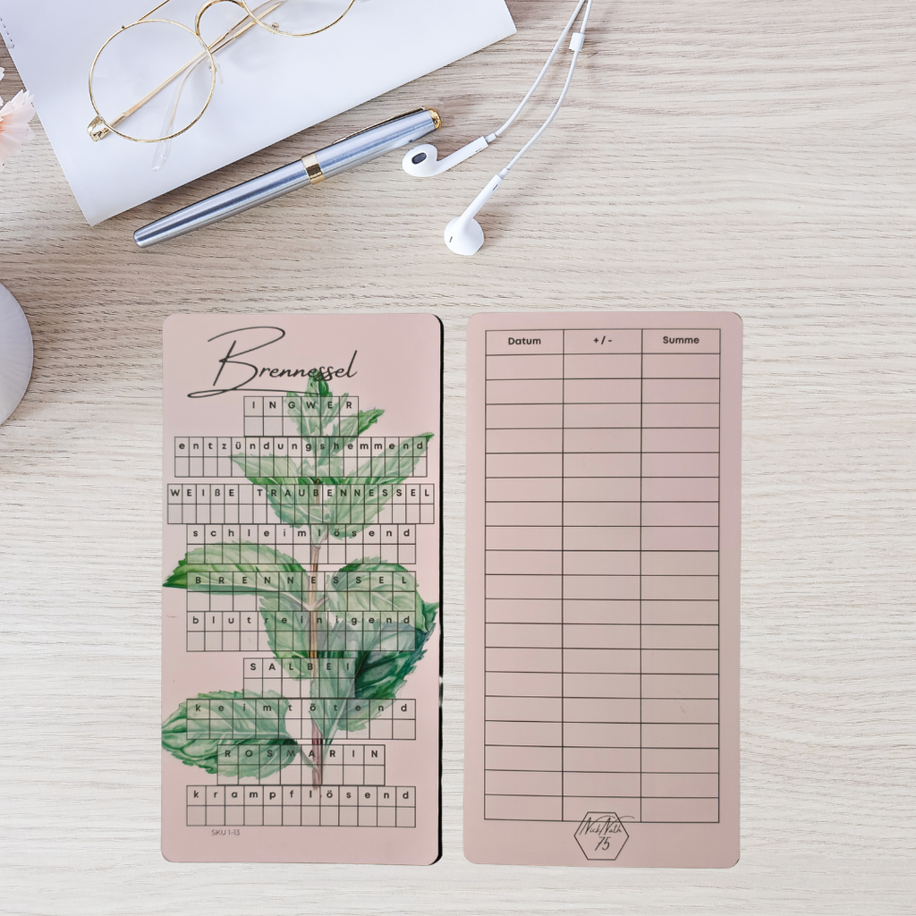 A6 Savings Challenges Herbs