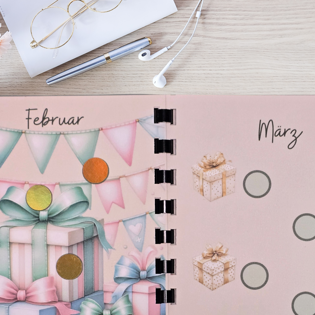 Sparbuch Geschenke