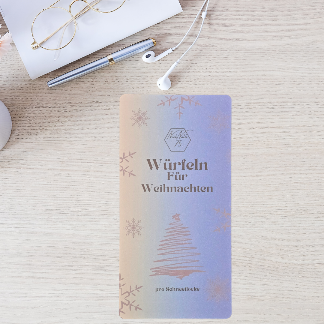 A6 Spar-Challengeset "Für Weihnachten"